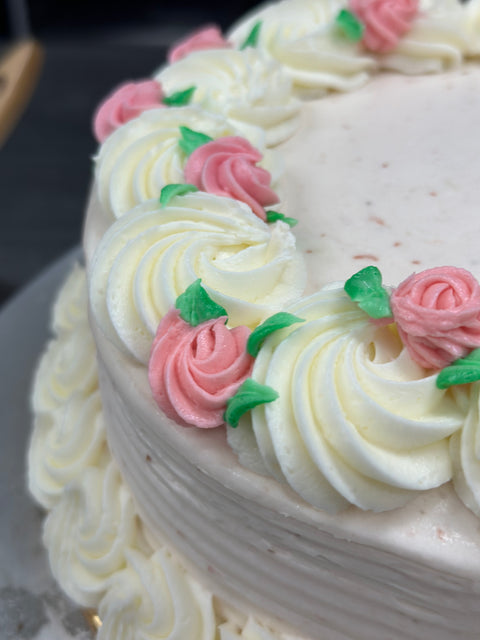 Gluten Free Flowers Cake