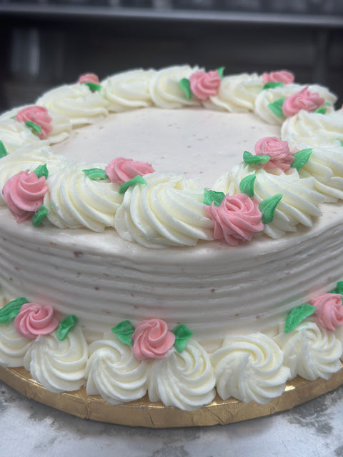 Gluten Free Flowers Cake