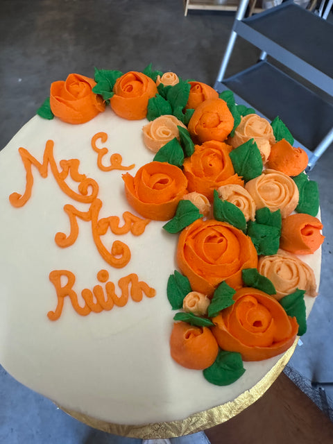 Gluten Free Flowers Cake