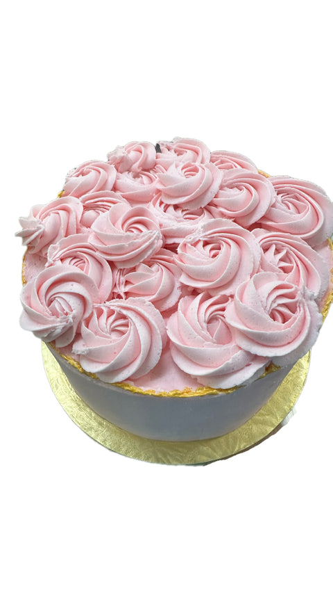 Gluten Free Flowers Cake